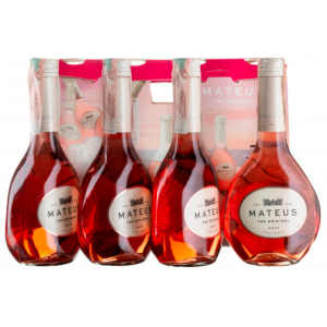 Вино Mateus Rose Multi-Pack рожеве напівсухе 0.25 л 4 шт 11% (5601012011425) краща модель в Миколаєві