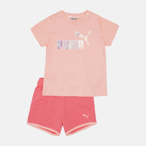 Спортивний костюм дитячий Puma Minicats Set 58662226 86 см Apricot Blush (4063697350823) ТОП в Миколаєві