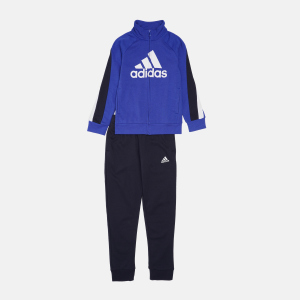 Спортивний костюм дитячий Adidas B Bos Cot Ts GT0339 158-164 см Boblue/Legink/White (4064056712832)