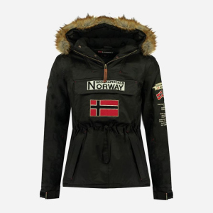 Куртка Geographical Norway WR034H-010 XXL Черная (3543115237901) лучшая модель в Николаеве