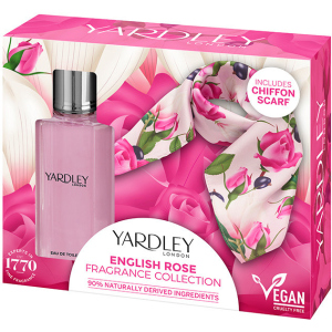 Набір Yardley Туалетна вода Yardley English Rose 50 мл + Косинка (5056179303676) ТОП в Миколаєві