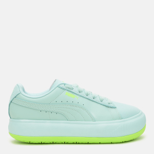 купити Кросівки Puma Suede Mayu Mono Wn's 38258501 37.5 (4.5) 23.5 см Eggshell Blue-Green Glare (4063699786545)