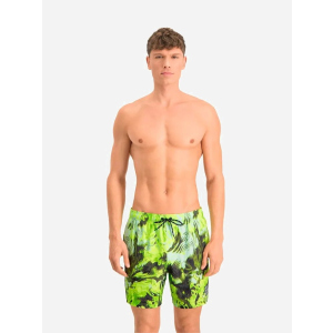 Шорты для купания Puma Swim Men Reflection Aop 93506002 XL Green Yellow (8720245051620) лучшая модель в Николаеве