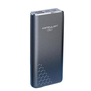 Зовнішній акумулятор (Power Bank) Konfulon A7 20000 mAh (Чорний) в Миколаєві