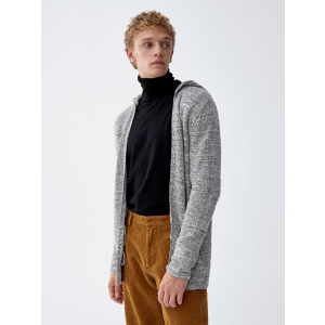 Кардиган Pull & Bear XAZ217377APSX M Белый/Черный (DD8000004572857) лучшая модель в Николаеве