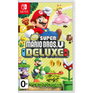 Гра New Super Mario Bros. U Deluxe для Nintendo Switch (Картридж, English version) (45496423810) краща модель в Миколаєві