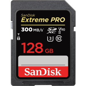 SanDisk Extreme PRO SDXC 128GB Class 10 UHS-II V90 (SDSDXDK-128G-GN4IN) ТОП в Николаеве