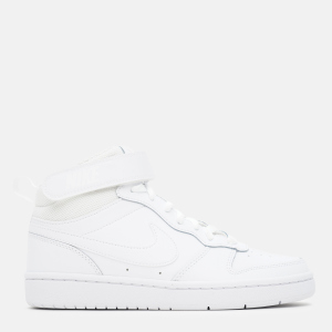 Кроссовки детские Nike Court Borough Mid 2 (Gs) CD7782-100 35 (4Y) Белые (193152386495) ТОП в Николаеве