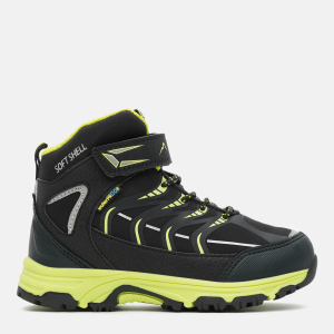 Черевики Elbrus Savas Mid Wp Jr 29 Blk/Lime/Slvr (5902786078349) краща модель в Миколаєві