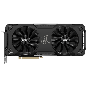 Palit PCI-Ex GeForce RTX 3070 JetStream LHR 8GB GDDR6 (256bit) (1500/14000) (3x DisplayPort, HDMI) (NE63070019P2-1040J-LHR) в Миколаєві