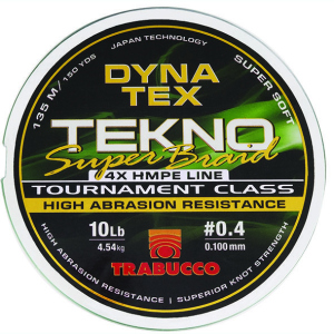 Шнур Trabucco Tekno Super Braid 135 м 0.165 мм 8.16 кг Зелений (054-21-160) краща модель в Миколаєві