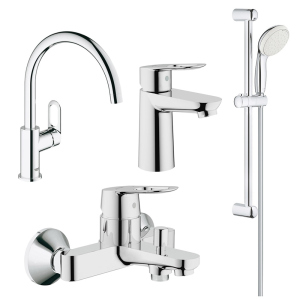 Набор смесителей Grohe BauLoop S-Size 123225K рейтинг