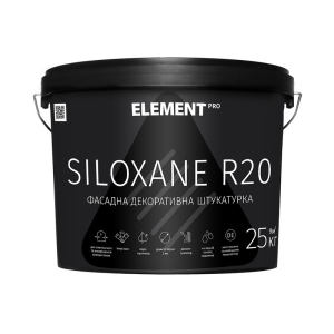 Фасадна штукатурка ELEMENT PRO SILOXANE R20 25 кг Прозора в Миколаєві