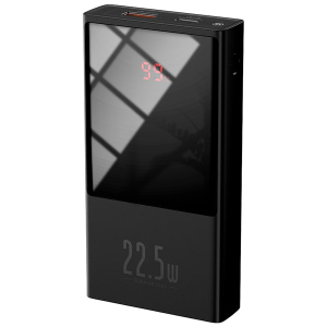 Портативный аккумулятор Baseus Super Mini Digital Display 20000mAh 22.5W (QC3.0 PD3.0) (PPMN-B01) Black лучшая модель в Николаеве