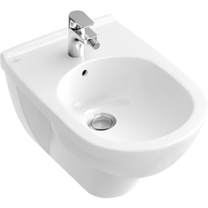 Біде підвісне VILLEROY&BOCH O.NOVO білий (без змішувача) 54600001 краща модель в Миколаєві