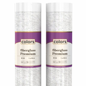 хорошая модель Стеклохолст Colors fiberglass Premium W45 плотностью 45 g/m².