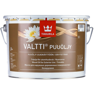 Масло атмосферостойкое TIKKURILA VALTTI OIL для древесины 9л лучшая модель в Николаеве