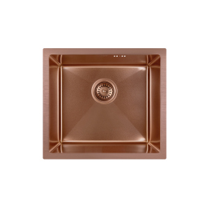 хороша модель Кухонна мийка Qtap D4843BR 2.7/1.0 мм Bronze (QTD4843BRPVD10)