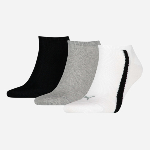 Набор носков Puma Unisex Lifestyle Sneaker Socks 3 pack 90795102 35/38 3 пары White/Grey/Black (8720245030854) надежный