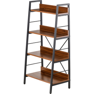 Стелаж-етажерка Special4You STROKE 4 SHELF WALNUT (E6286) ТОП в Миколаєві