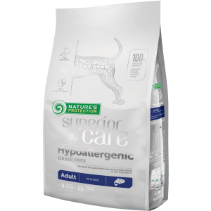 Сухий корм для собак Nature's Protection Superior Care Hypoallergenic Grain Free Adult All Breeds 1.5 кг (NPSC45796) (4771317457967) краща модель в Миколаєві