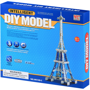 Конструктор металевий Same Toy Inteligent DIY Model Ейфелева вежа 352 елементи (WC58CUt) (2340000005932) рейтинг