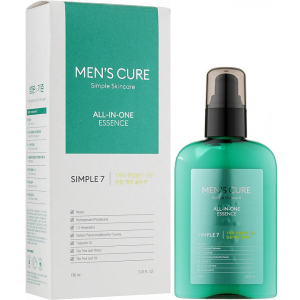 Эссенция «7в1» для мужчин Missha Men's Cure Simple 7 All in One Essence 150 мл (8809643527095) ТОП в Николаеве