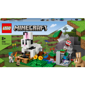 Конструктор LEGO Minecraft Кроличе Ранчо 340 деталей (21181) ТОП в Николаеве