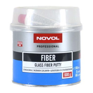 Шпатлевка со стекловолокном 600 g - NOVOL FIBER ТОП в Николаеве