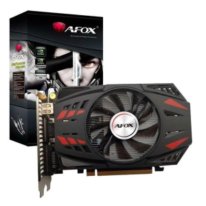 AFOX Видеокарта Geforce GTX750Ti 4GB GDDR5 128Bit DVI HDMI VGA ATX Single Fan лучшая модель в Николаеве