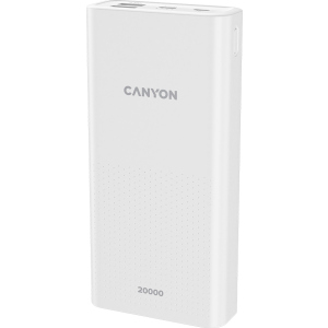 хороша модель УМБ Canyon Power Bank 20000 mAh PB-2001 White (CNE-CPB2001W)