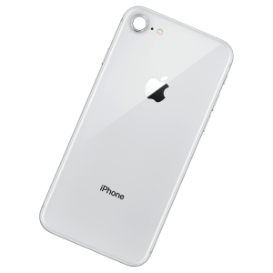 Кришка задня iPhone 8 (4.7) із рамкою Silver ТОП в Миколаєві