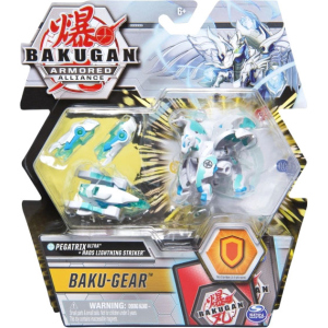 Ігровий набір Spin Master Bakugan Armored Alliance Бойовий Ультра бакуган зі зброєю Пегатрікс (SM64443-2) (778988297858) краща модель в Миколаєві