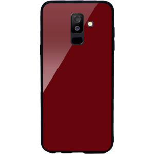 Панель Intaleo Real Glass Samsung Galaxy A6+ (A605) Red