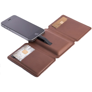 УМБ Seyvr Leather Wallet + Lightning Brown ТОП в Николаеве