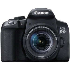 Фотоаппарат Canon EOS 850D 18-55mm IS STM Black (3925C016AA) Официальная гарантия! лучшая модель в Николаеве