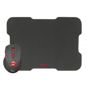 Мышка Trust Ziva Gaming mouse with Mouse pad (21963) рейтинг