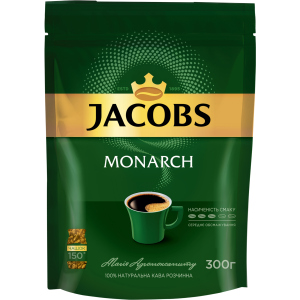 купити Кава натуральна розчинна Jacobs Monarch 300 г (4820206290144)