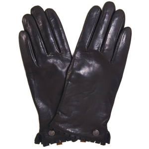 Жіночі рукавички шкіряні Sergio Torri 580 ш6.5 Чорні (2000000021621) в Миколаєві