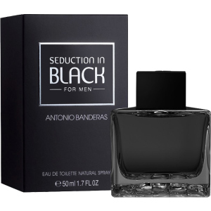 Туалетна вода для чоловіків Antonio Banderas Seduction In Black 50 мл (ROZ6400050042)