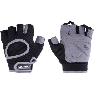 Перчатки LiveUP Men Fitness Gloves S Черный/Серый (LSU1580M-BGS) в Николаеве