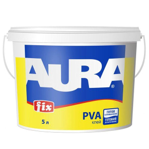 Клей AURA Fix PVA - 5 кг 10168 ТОП в Миколаєві