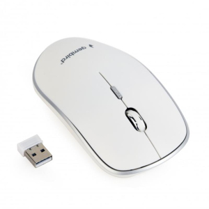 Миша бездротова Gembird MUSW-4B-01-W White USB в Миколаєві