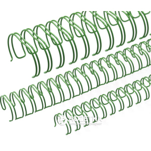 Металеві пружини Agent A4 d 9.5 мм 3:1 100 шт Зелені (8888821195523) надійний