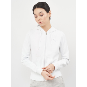 Спортивная кофта Puma Modern Basics Fz Hoodie 58363719 XS White Heather (4062453509383) ТОП в Николаеве