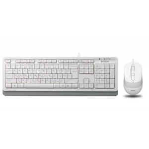 Комплект A4Tech F1010 White ТОП в Миколаєві