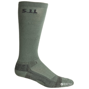 Шкарпетки тактичні 5.11 Tactical Tactical Level I 9 Sock - Regular Thickness 59048 L Foliage (2000000145624) в Миколаєві