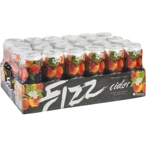 Упаковка сидру Fizz Apple 4.5% 0.5 л x 24 банки (4740098084440) в Миколаєві