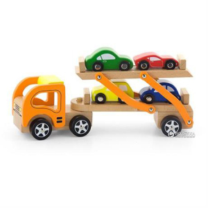 Игрушка Viga Toys "Автотрейлер" (50825) (6934510508258) лучшая модель в Николаеве