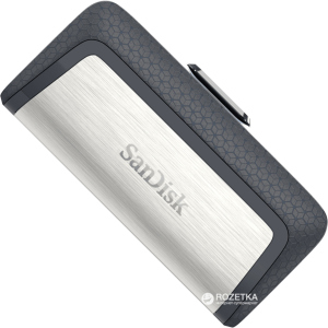 купити SanDisk Ultra Dual Type-C 128 ГБ USB 3.1 (SDDDC2-128G-G46)